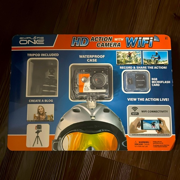 Explore One waterproof HD Action Camera with WiFi - Picture 1 of 7
